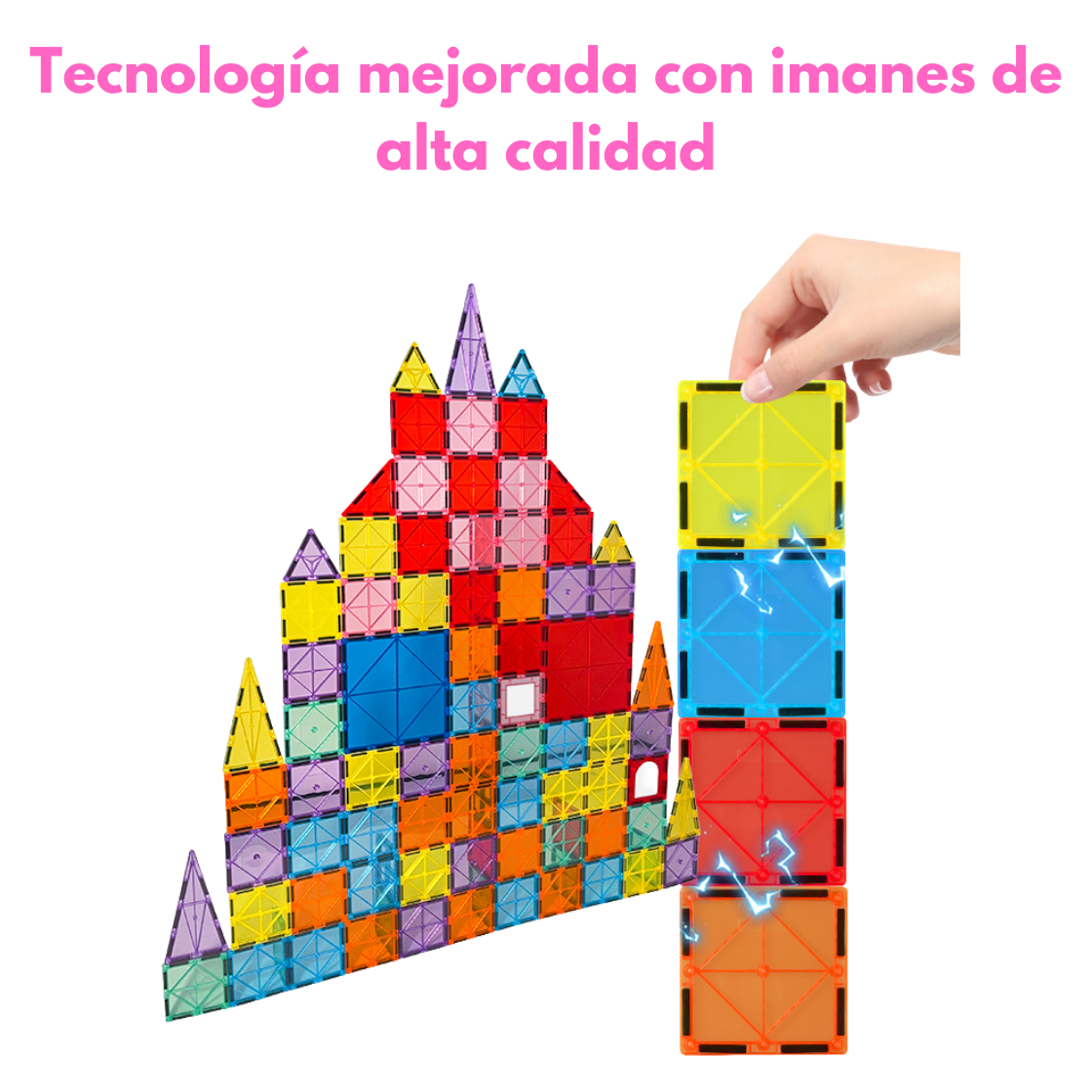 Bloques magnéticos de 42 piezas