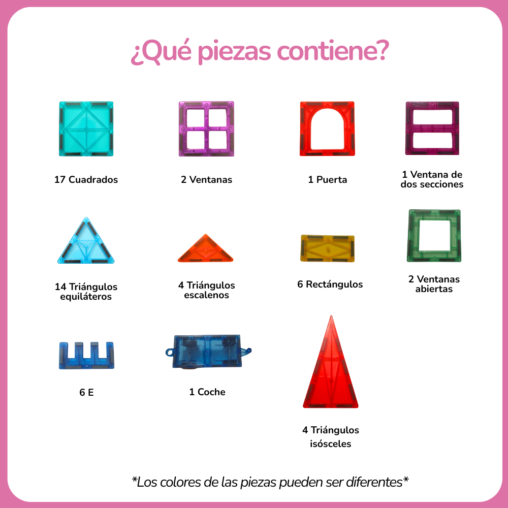 Pack Explorador: 57 Piezas