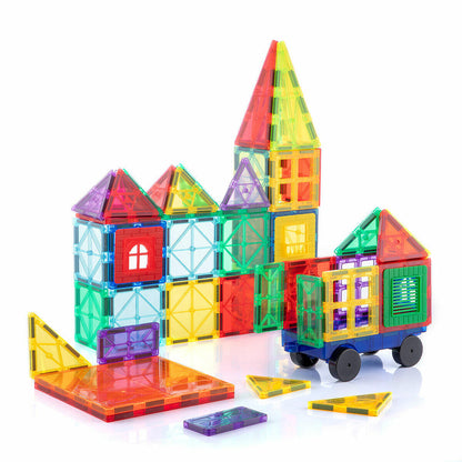 Bloques de Construcción Magnéticos 3D de 57 Piezas