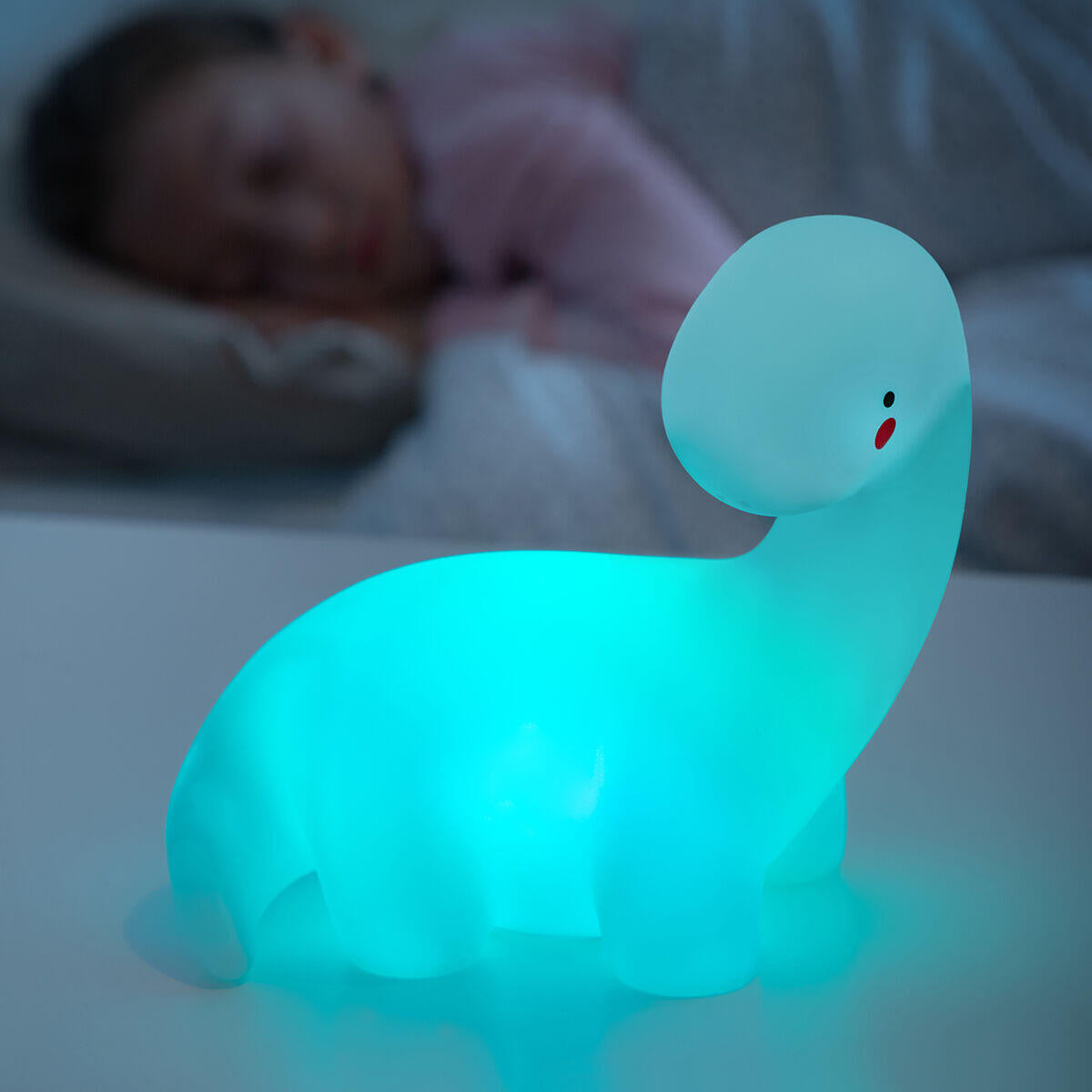 Lámpara Dinosaurio LED Multicolor